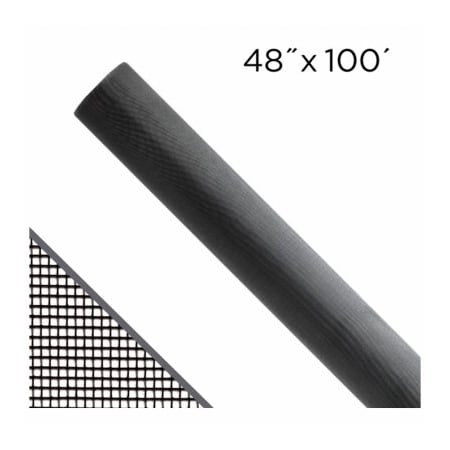 Adfors 48x100BLK ALU Scr Cloth FCS9195-M